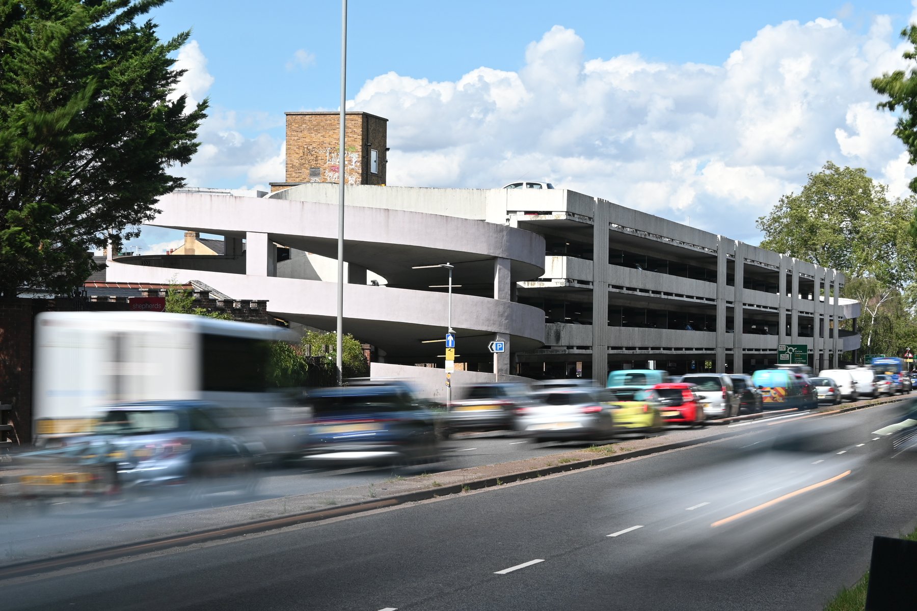 Photograph of Gascoyne Way multi-storey car park in Hertford