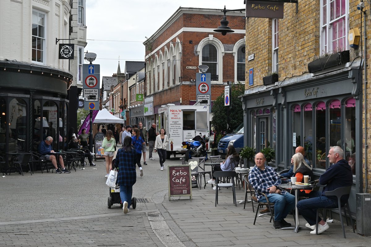 Hertford town centre