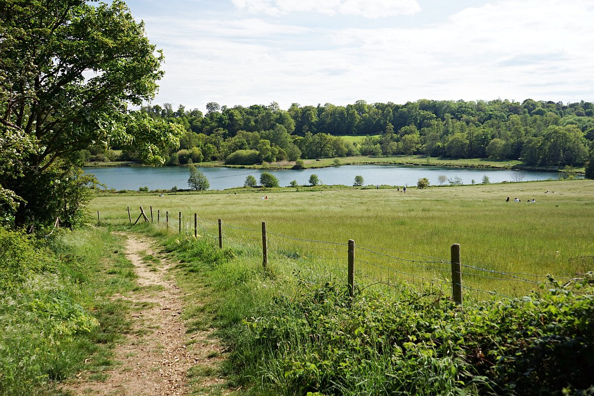 Photo of Panshanger Park overlooking a lake